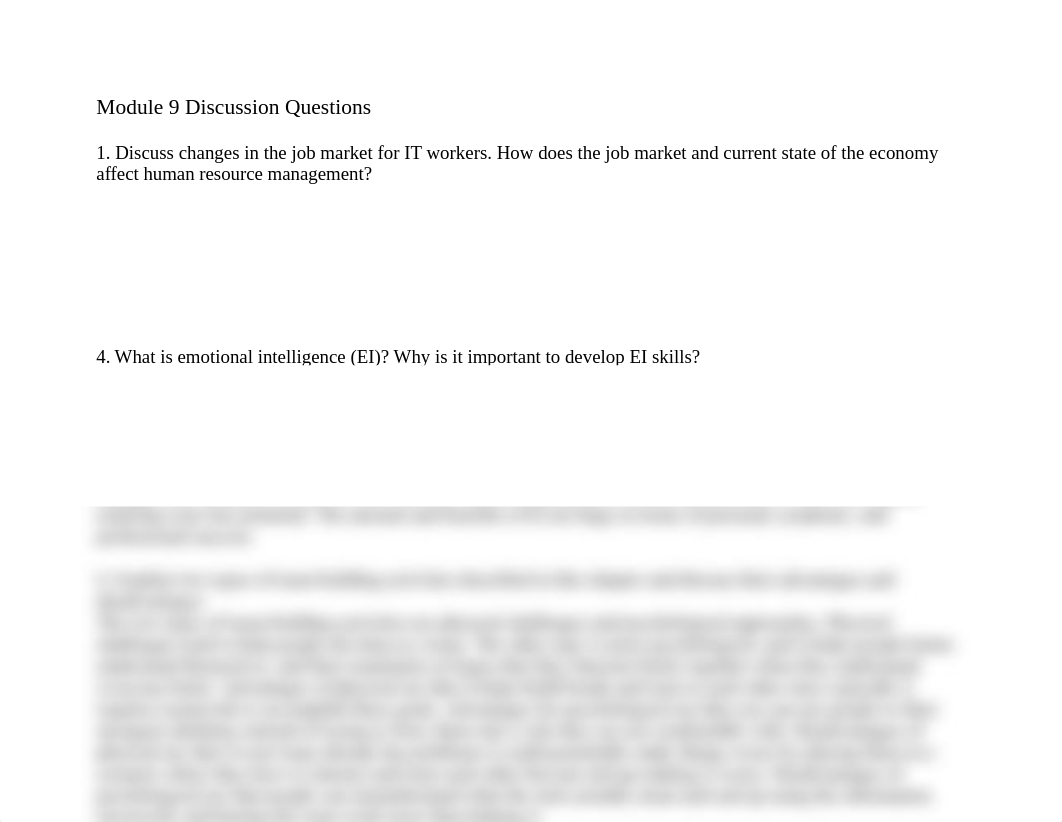 CIS 281 Module 9 Discussion Questions .pdf_dr8h4jwdtx3_page1