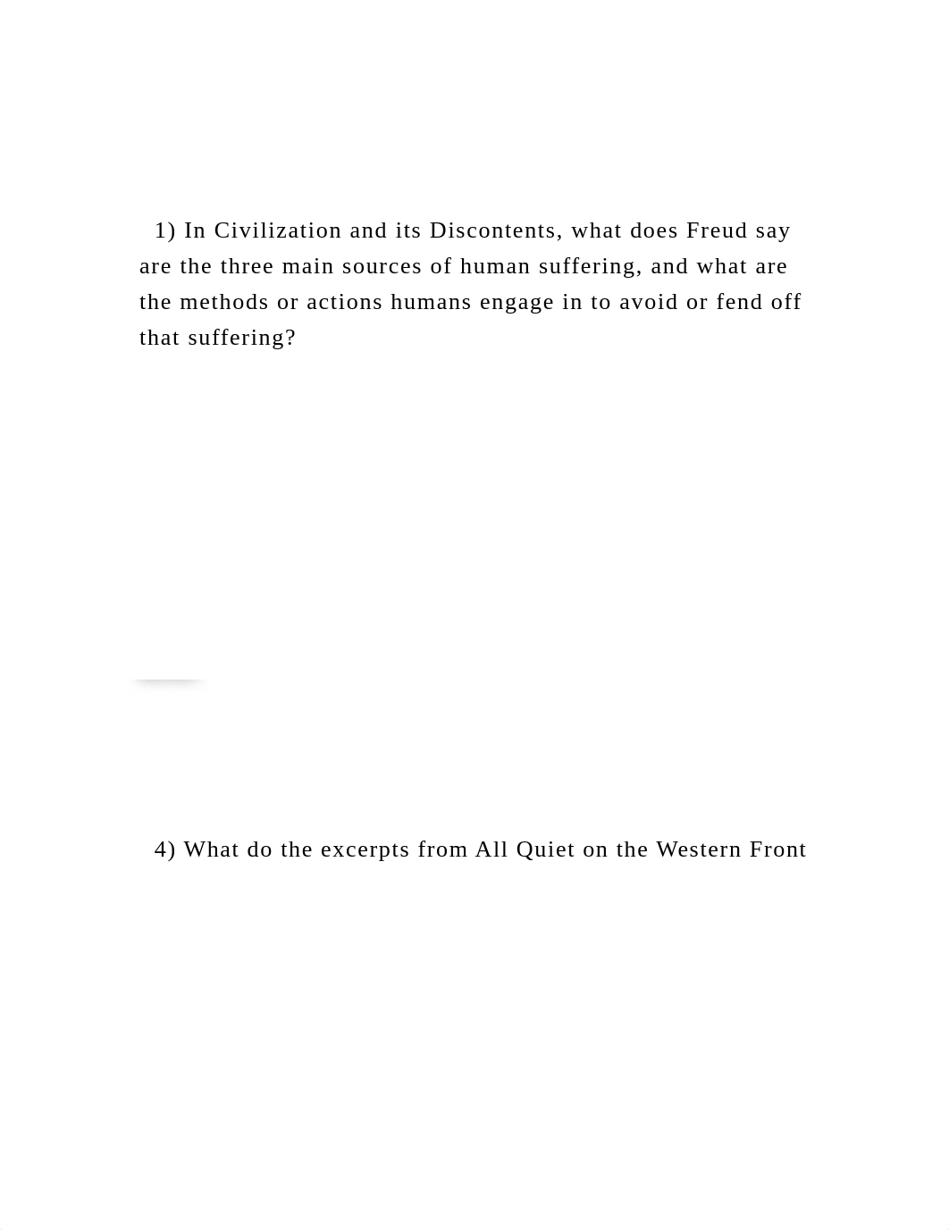 1) In Civilization and its Discontents, what does Freud say are.docx_dr8jsu3ygmc_page2