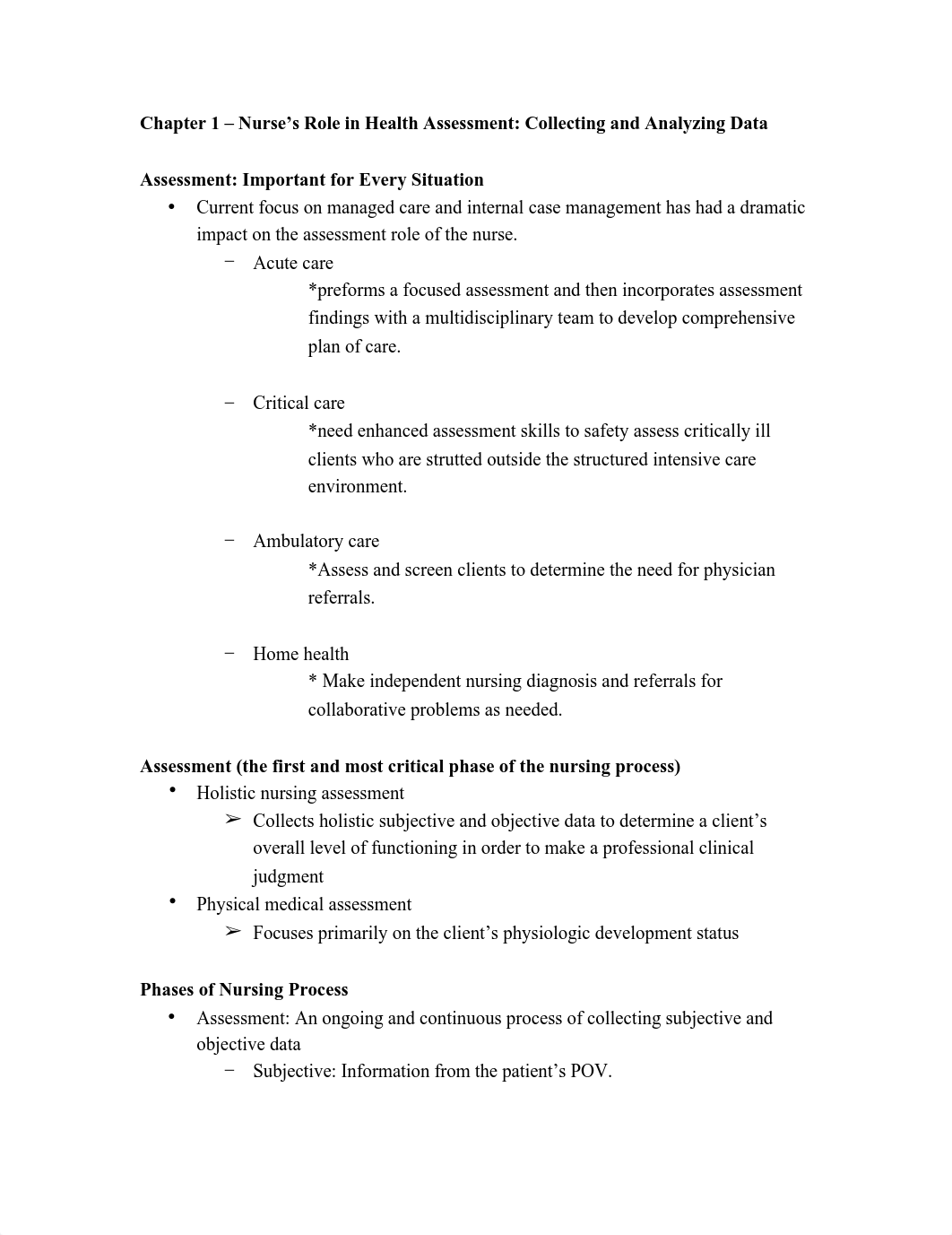 Health Assessment- Chapter 1 Notes.pdf_dr8uy7cgv80_page1