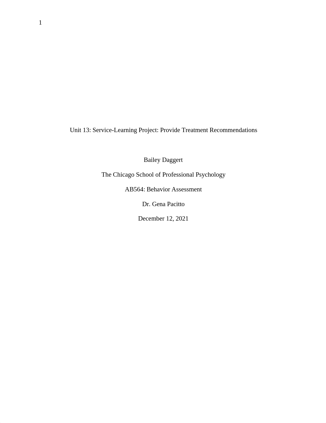 Unit 13 SLP Provide Treatment Recommendations.docx_dr935846gmu_page1