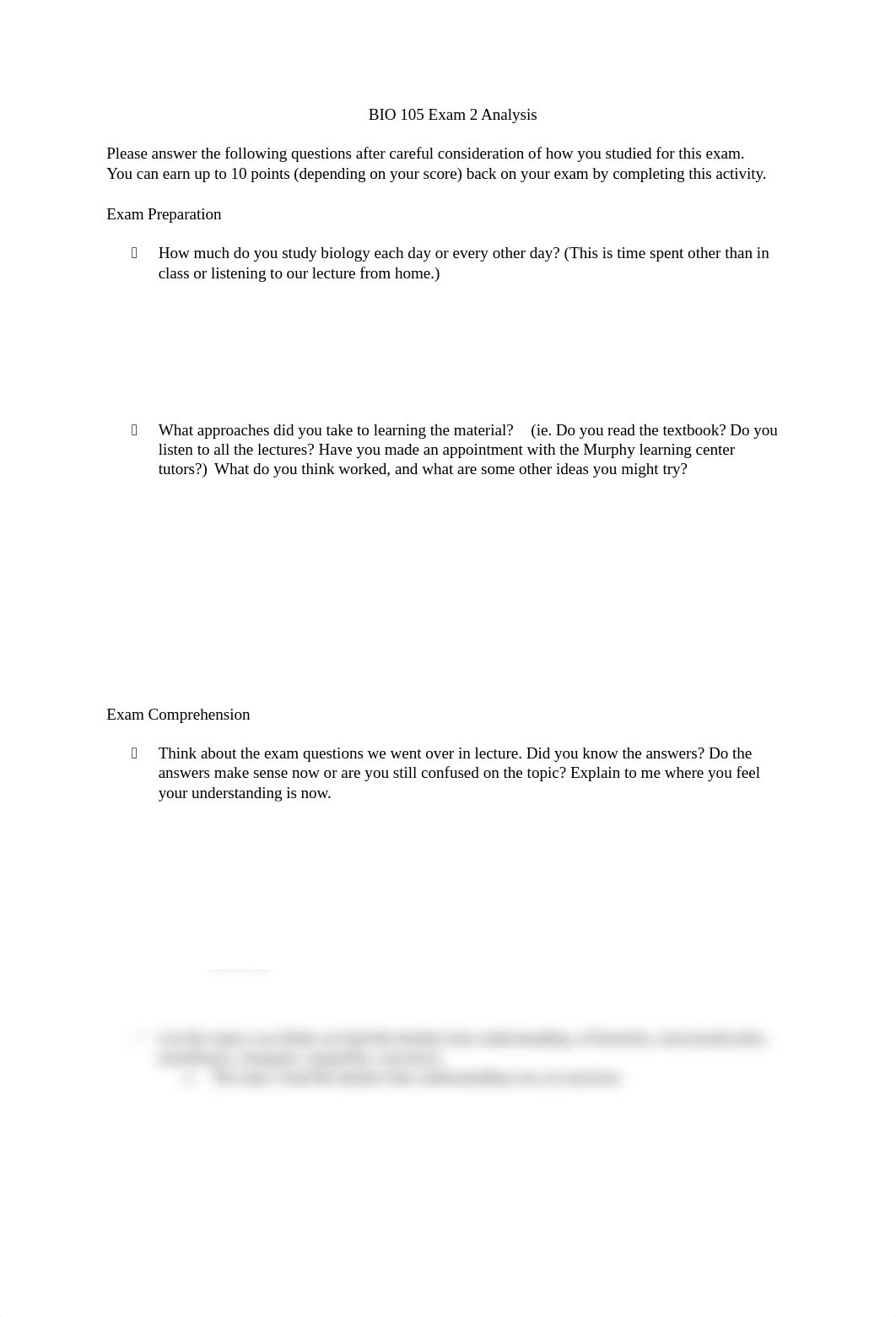 BIO 105 Exam 2 Analysis.docx_dr97whjr0dd_page1