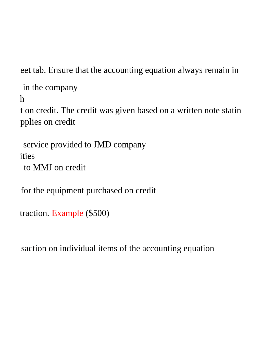 Chapter 1 The Accounting Equation SI300.xlsx_dr994vgrdes_page2