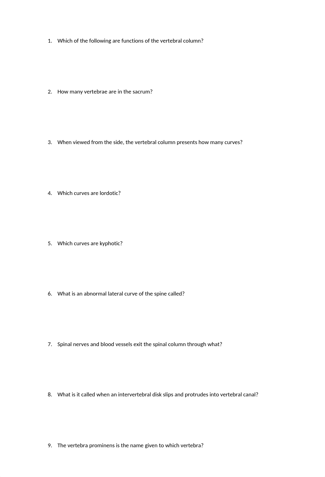 Vertebral Column Study Guide Exam 2.docx_dra32nd5c75_page1