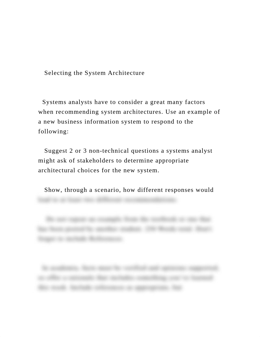 Selecting the System Architecture    Systems analysts ha.docx_dra5eklqek8_page2