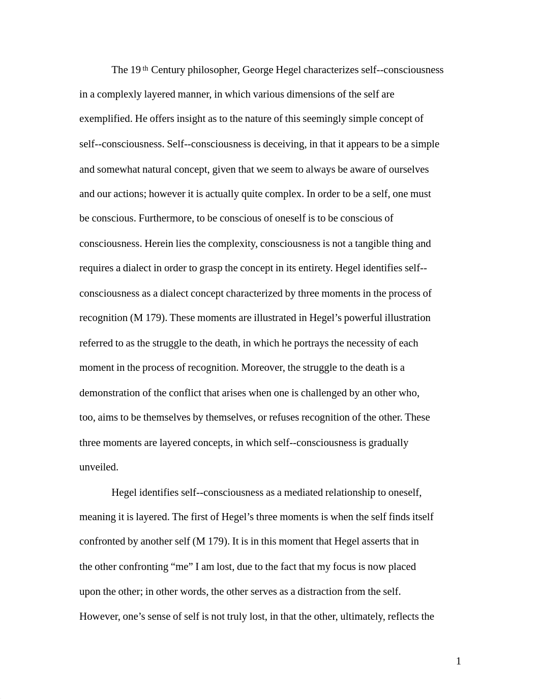 Short Essay- "George Hegel on the Nature of  Self-Consciousness"_dra8l186gfm_page2