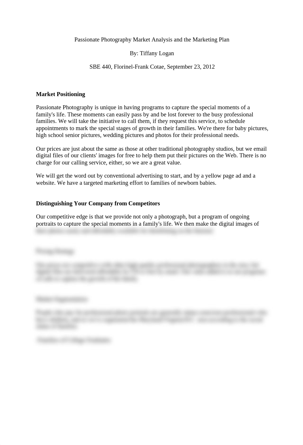 Tiffany Logan Market Analysis and the Marketing Plan Week 3 Homework_dragtelz31s_page1