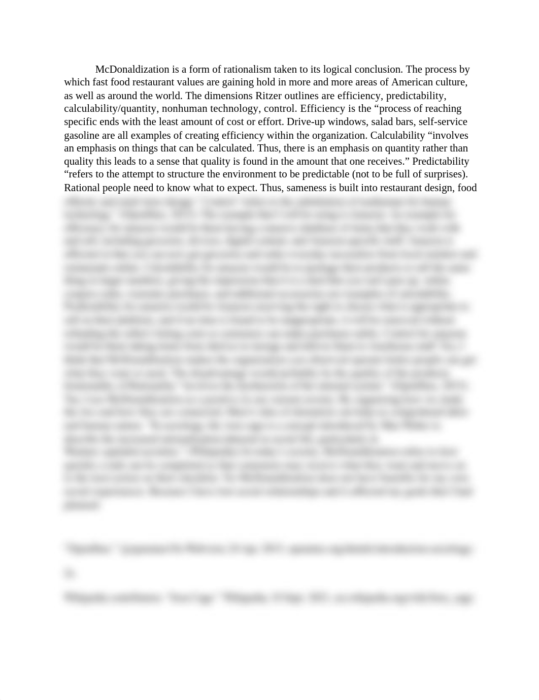 Lesson 3 Writing Assignment - The McDonaldization of Society (LO3-Required).docx_dram9fxj4km_page1