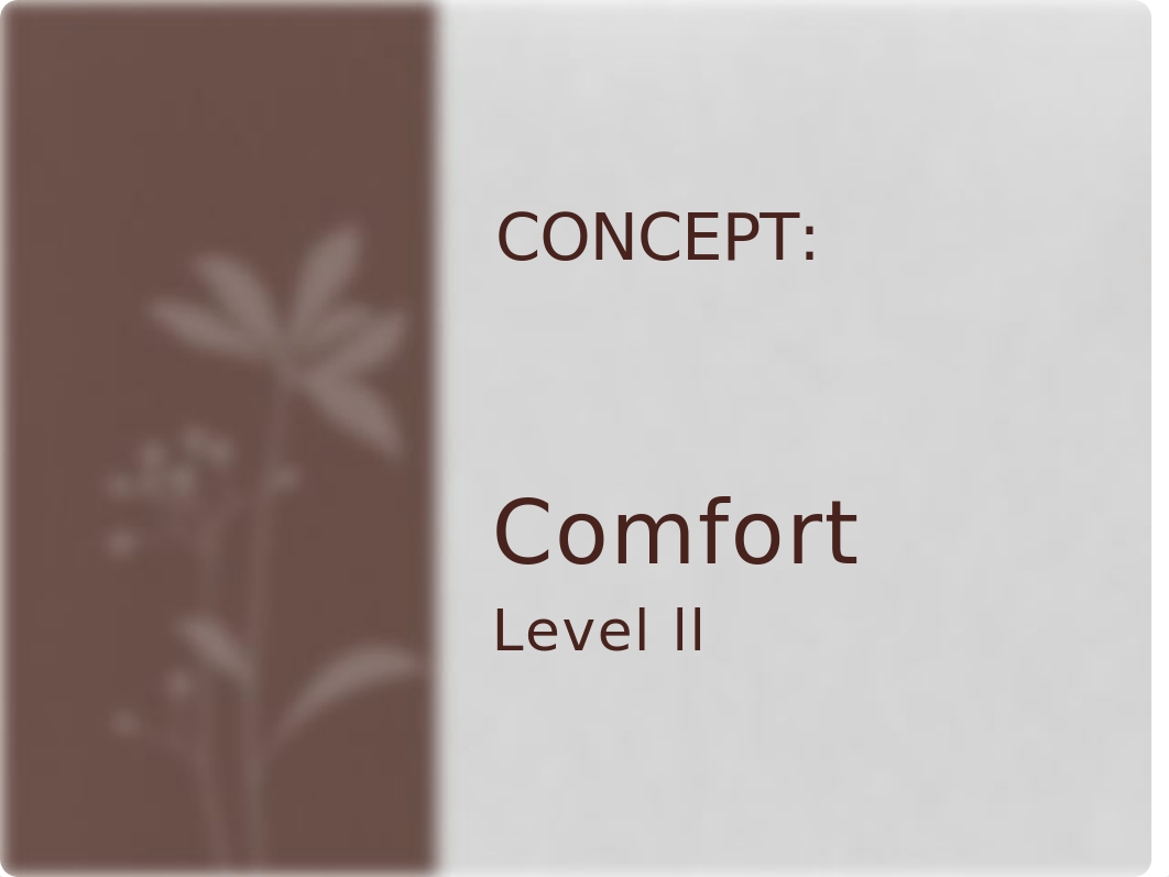 Comfort ppt final level ll_drami074atb_page1