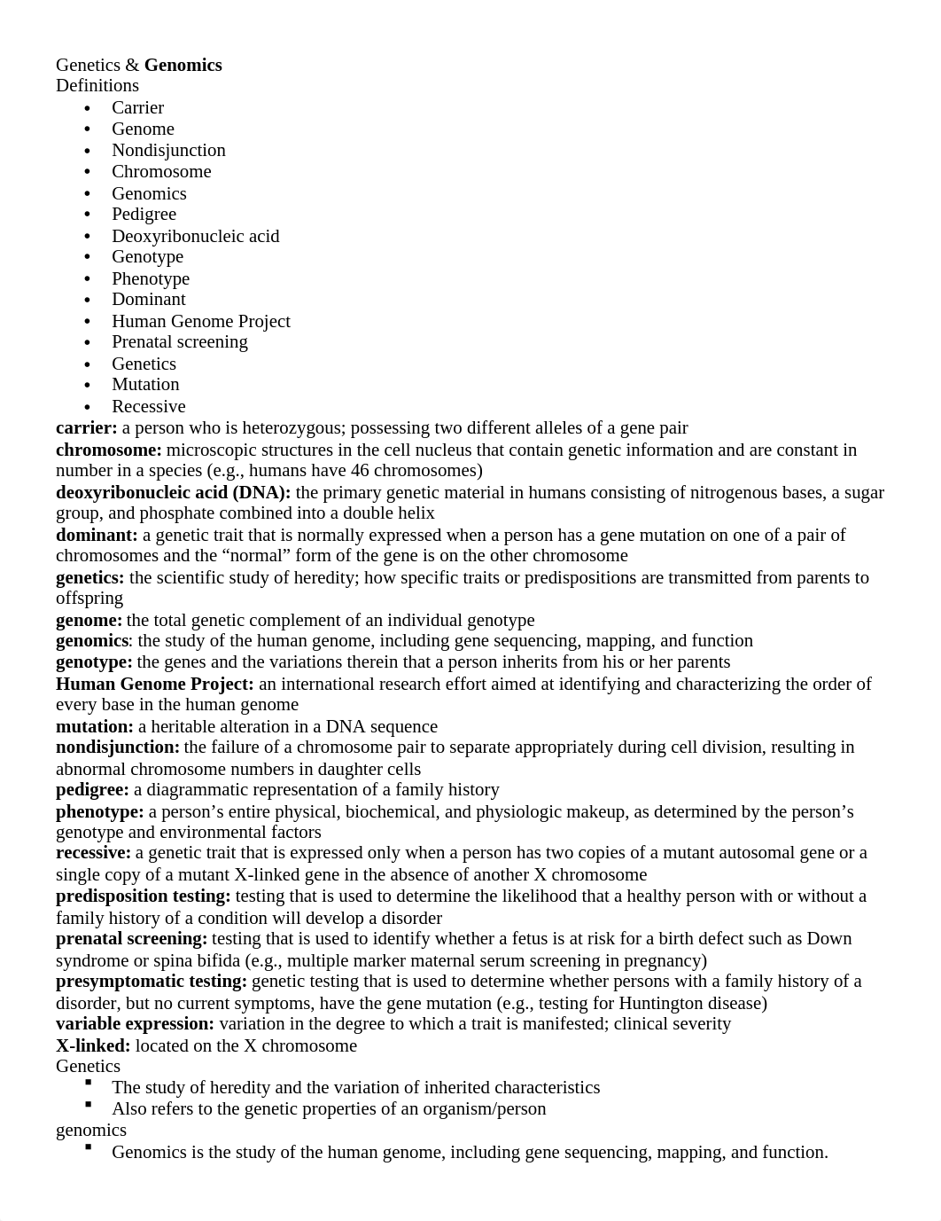 Genetics Nur 424 week 14.docx_drbe2nq32rv_page1