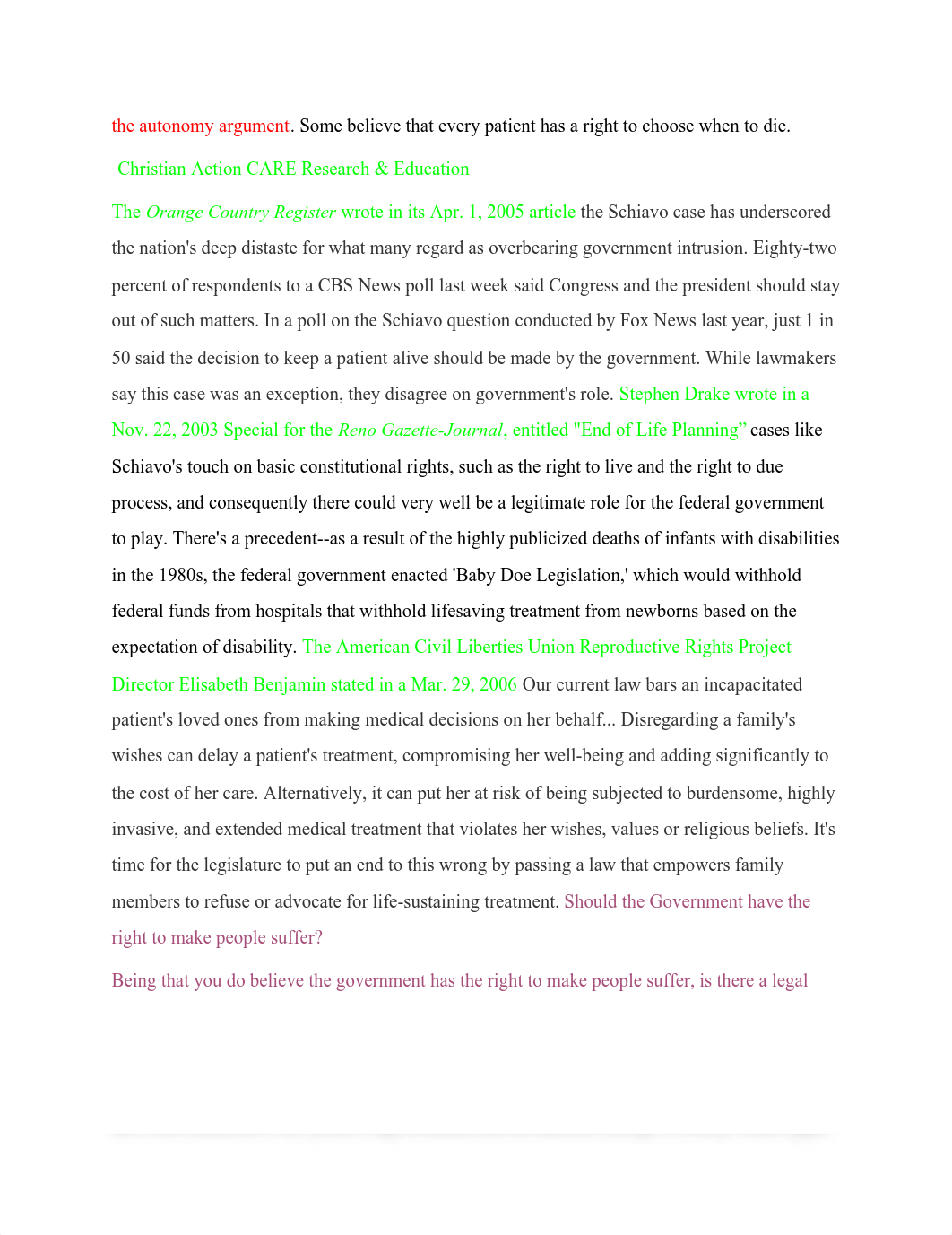 Pro Euthanasia Debate Questions.pdf_drbg07qqhoy_page1