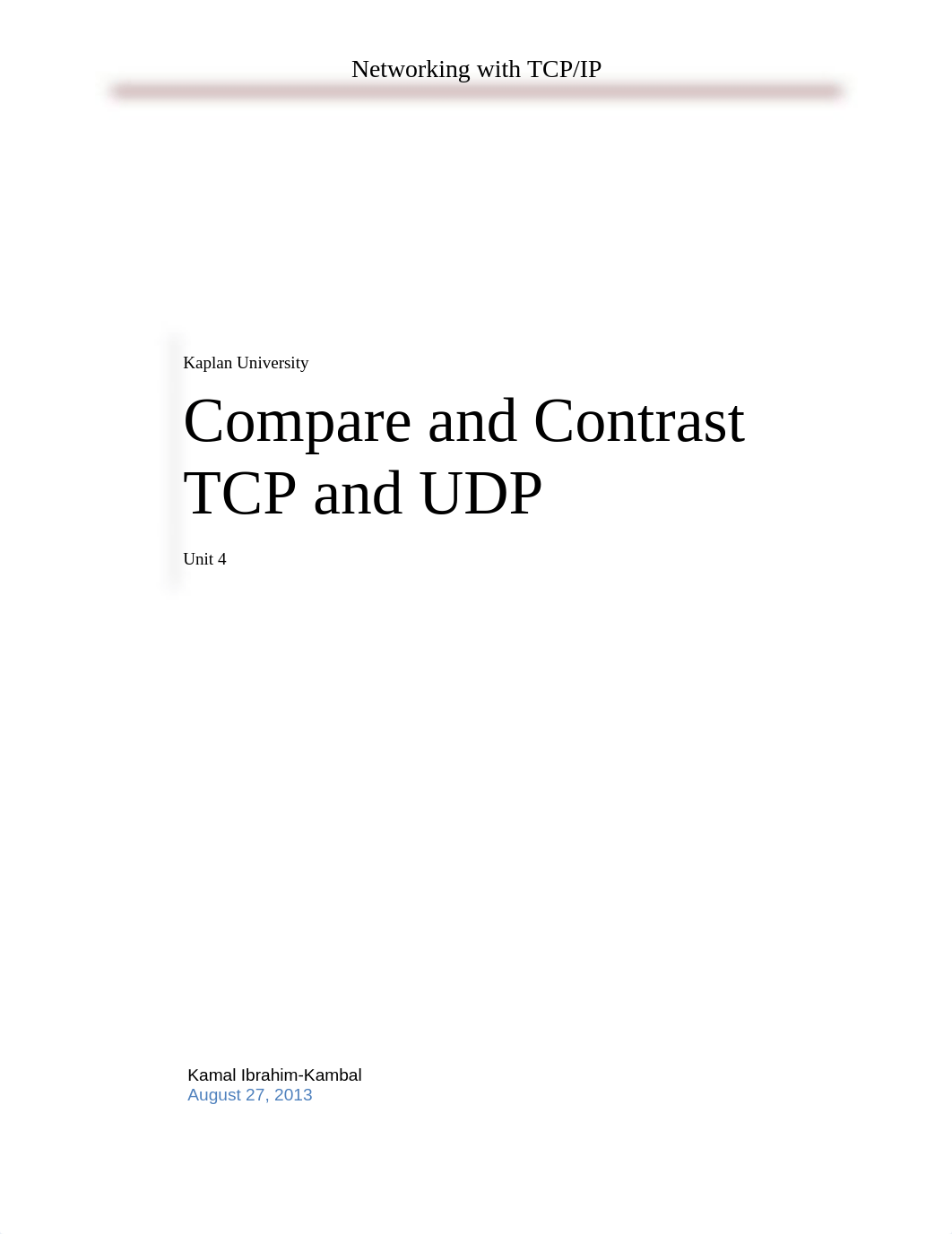 Compare and Contrast TCP and UDP_drbowt2isn4_page1