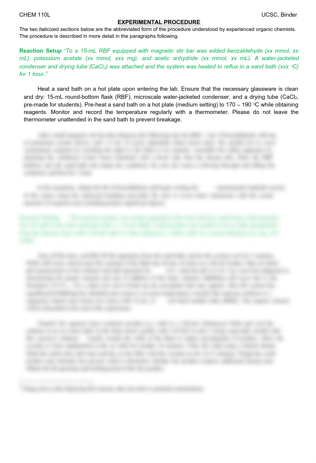 Experiment 2 Synthesis of t-Cinnamic Acid.pdf_drbxce21zze_page3