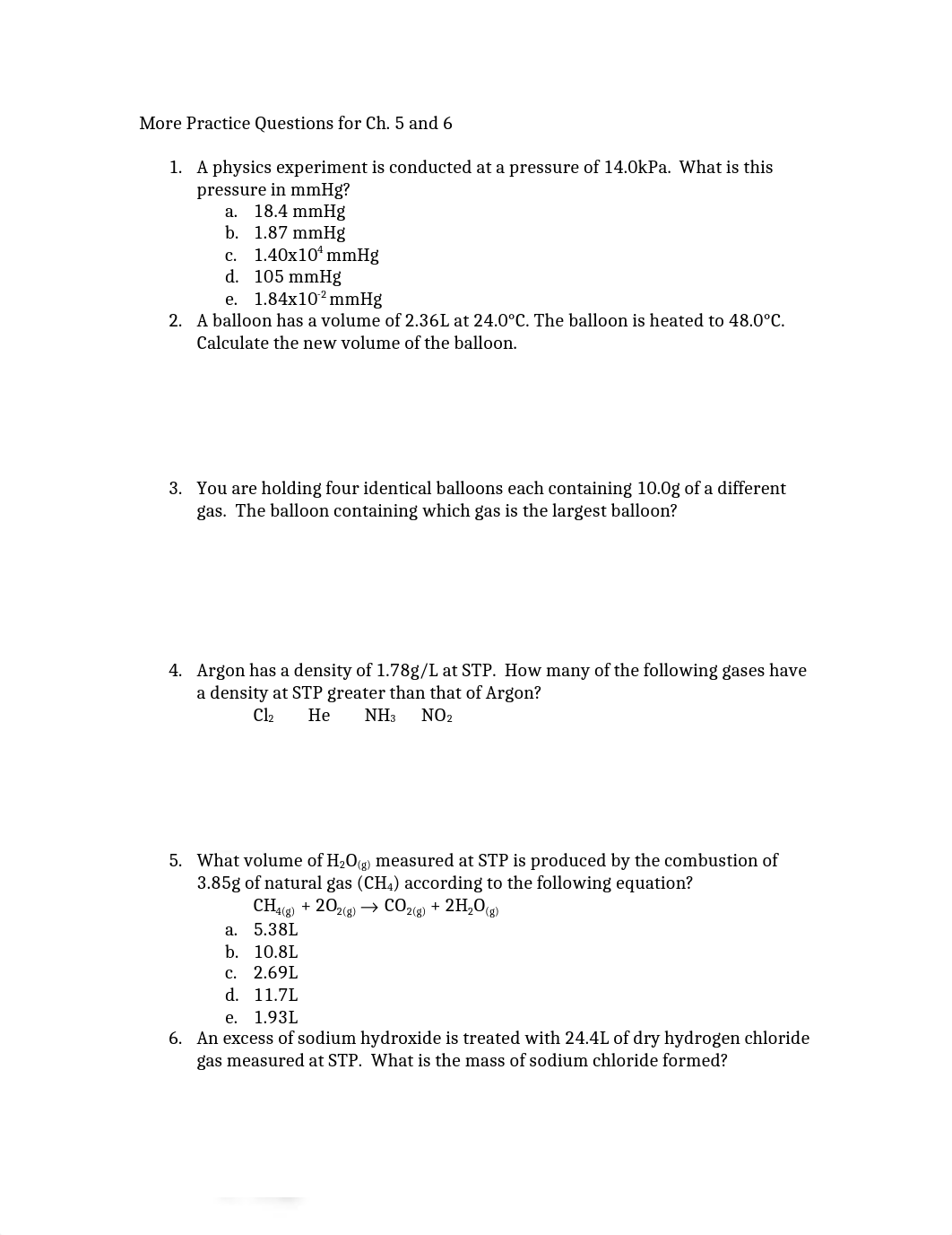 More Practice Questions for Ch 5 and 6 Test_drc42rgu62b_page1