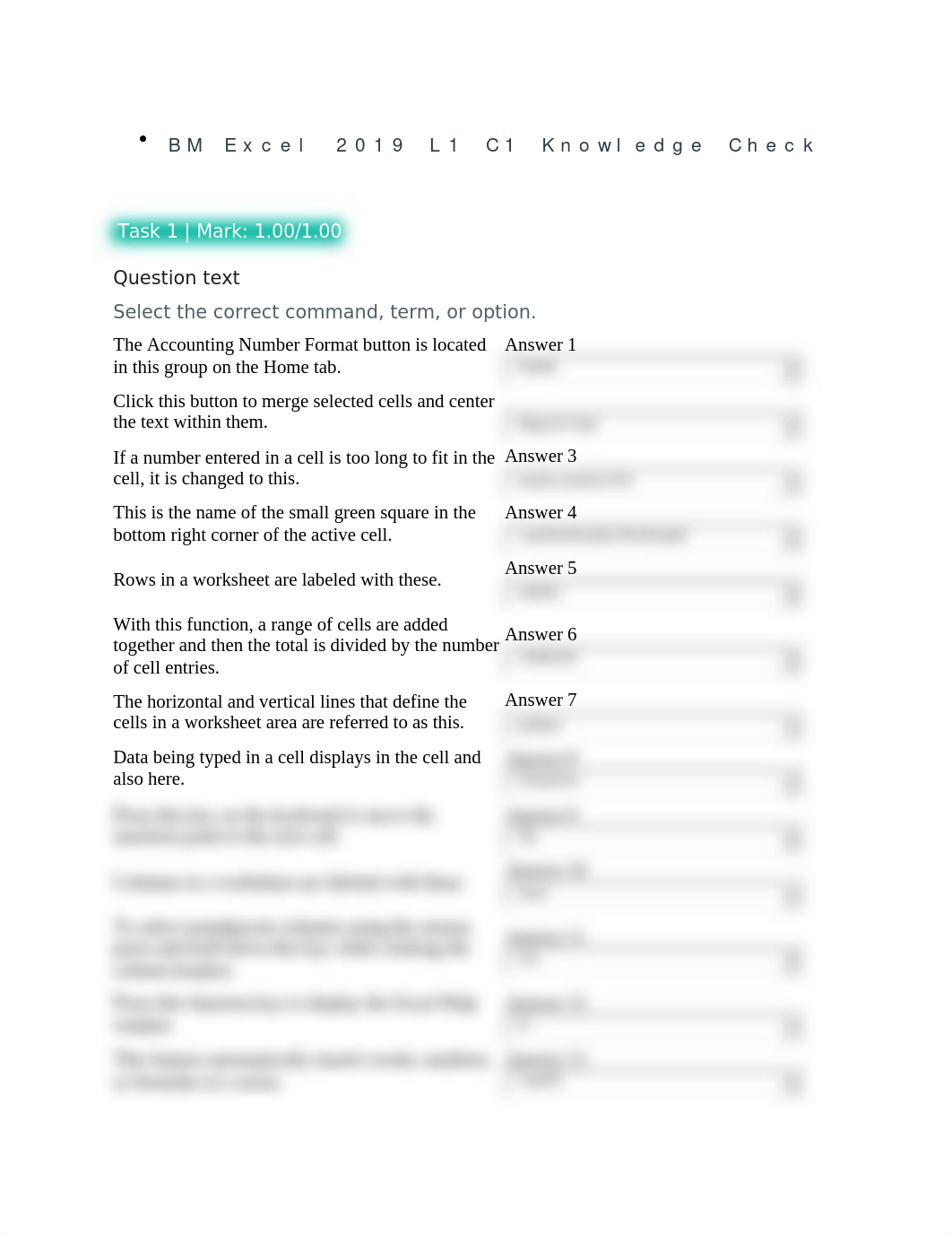 BM Excel 2019 L1 C1 Knowledge Check.docx_drc5wqfnkjc_page1