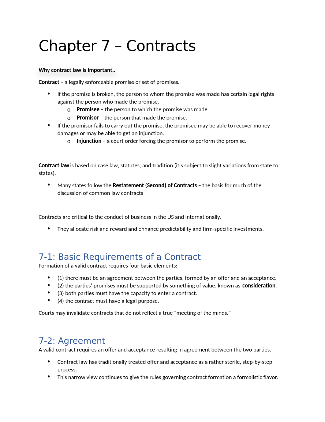 Chapter 7 Notes - contracts.docx_drc8qq5w32f_page1