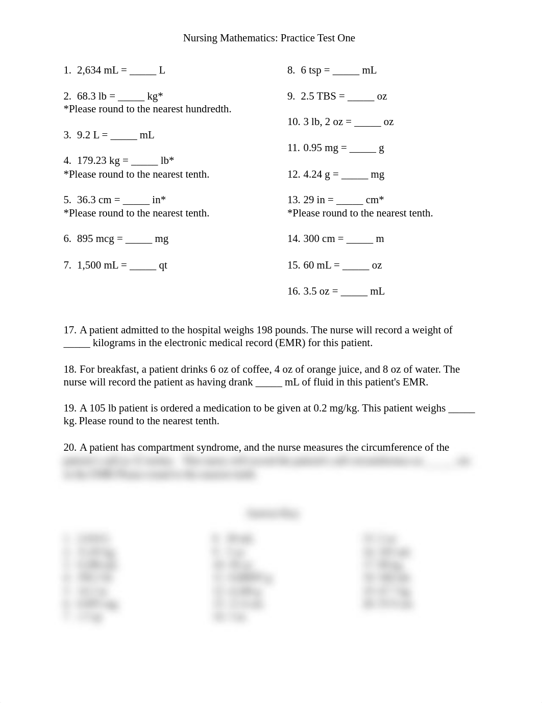 Nursing Mathematics Practice Test One.pdf_drd5w0geyqq_page1