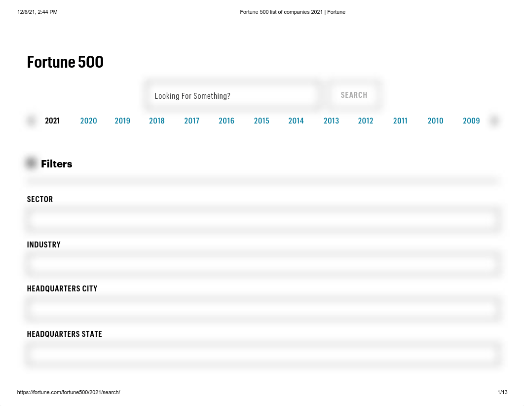 Fortune 500 list of companies 2021 _ Fortune _FULL LIST.pdf_drd6o7ssnf0_page1