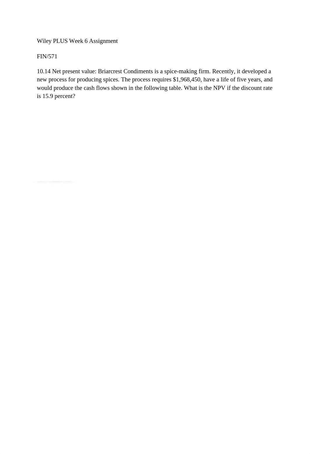 Wiley PLUS Week 6 Assignment_drd6w6ay66e_page1