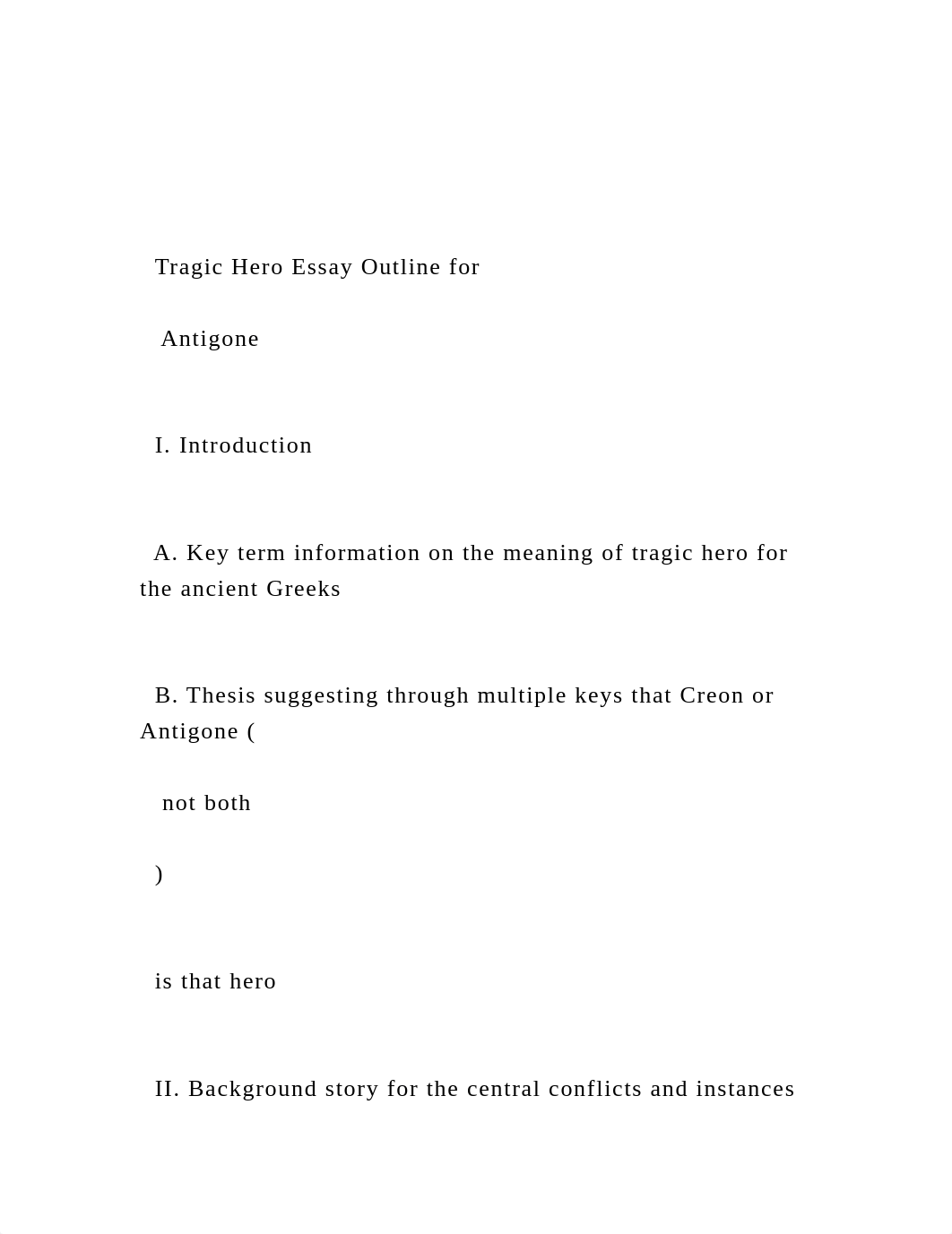 Tragic Hero Essay Outline for     Antigone    I. Introd.docx_drdh4dcpilk_page2