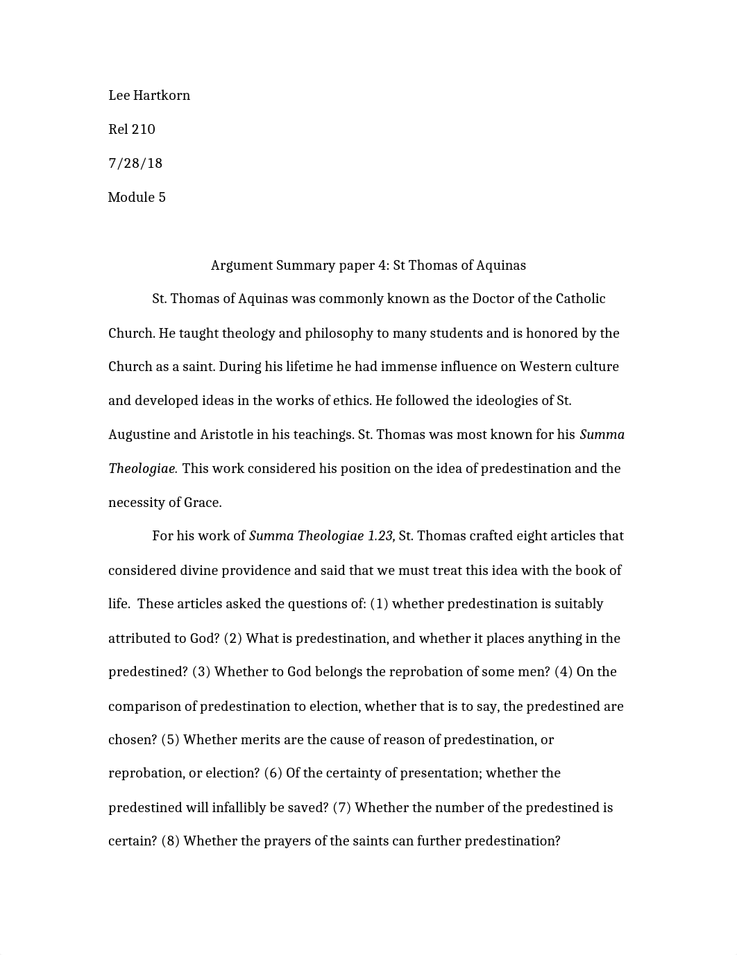 5 Argument Summary paper - St Thomas.docx_drdogvyu2vx_page1