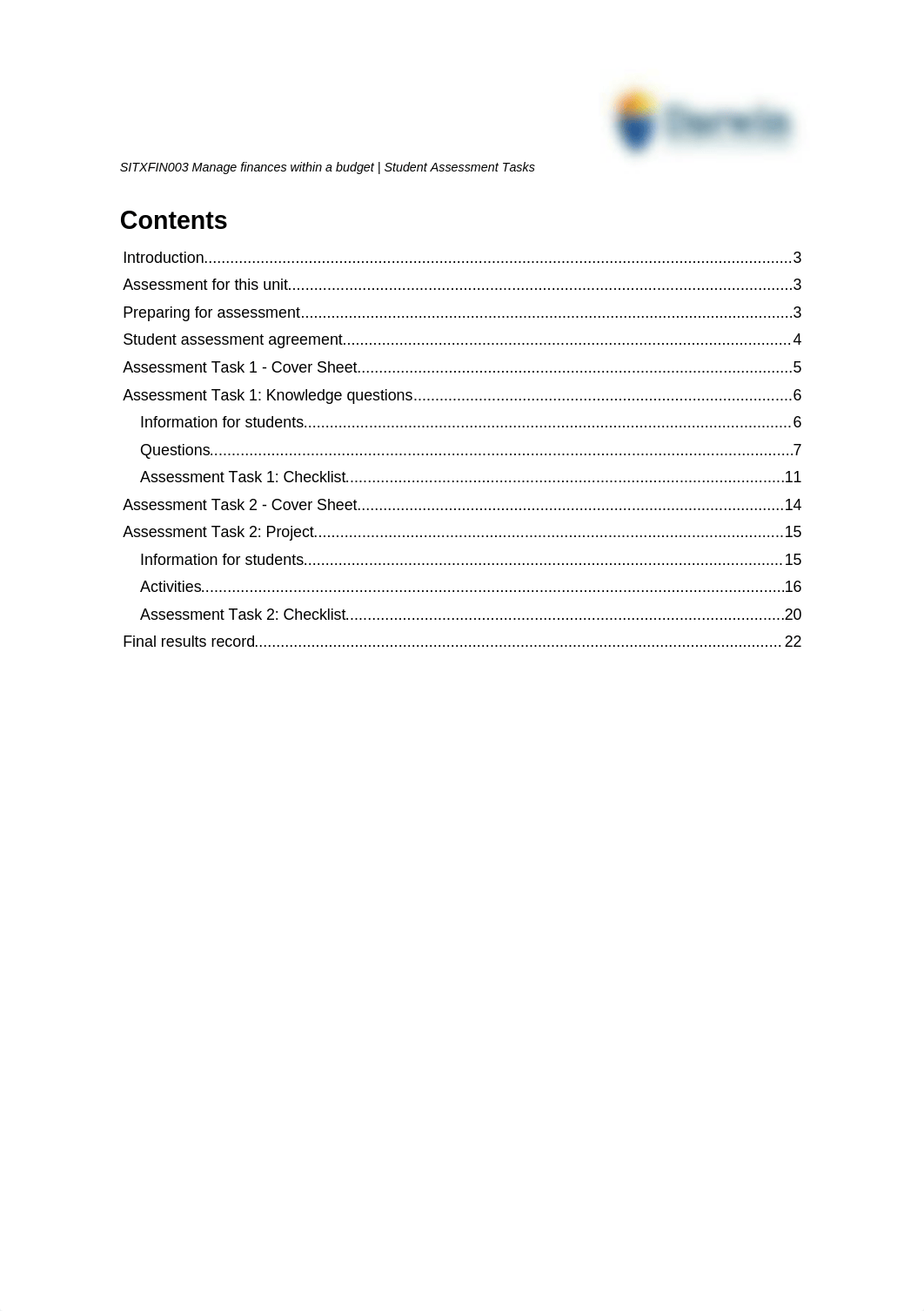 SITXFIN003 Student Assessment Tasks.docx_drdvttfbt9l_page2