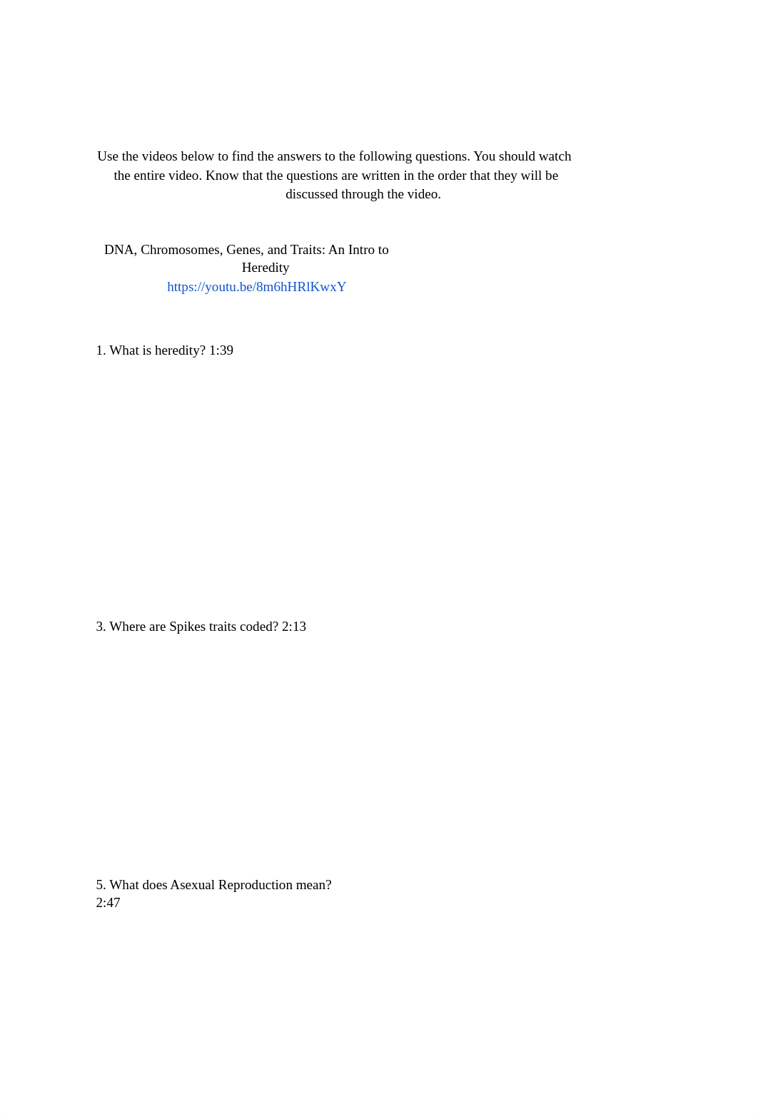 Copy of Copy of Intro to Genetics WebQuest (With Time Stamps).pdf_drdwz3cueh3_page1