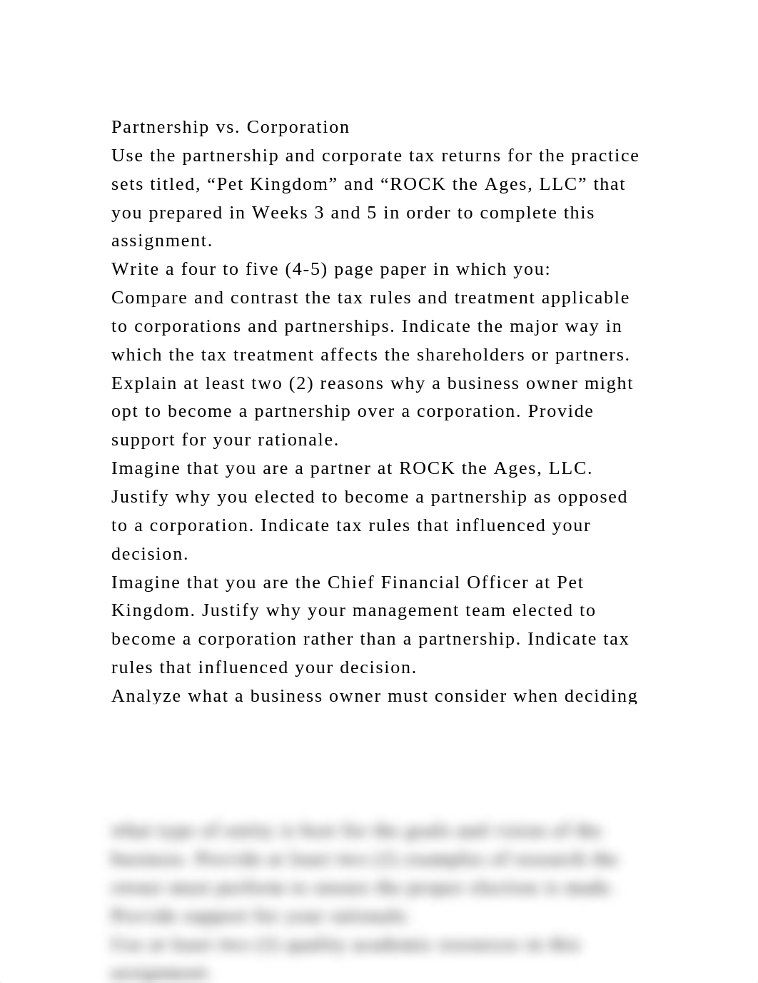 Partnership vs. Corporation Use the partnership and corporate tax .docx_drdztux77ng_page2