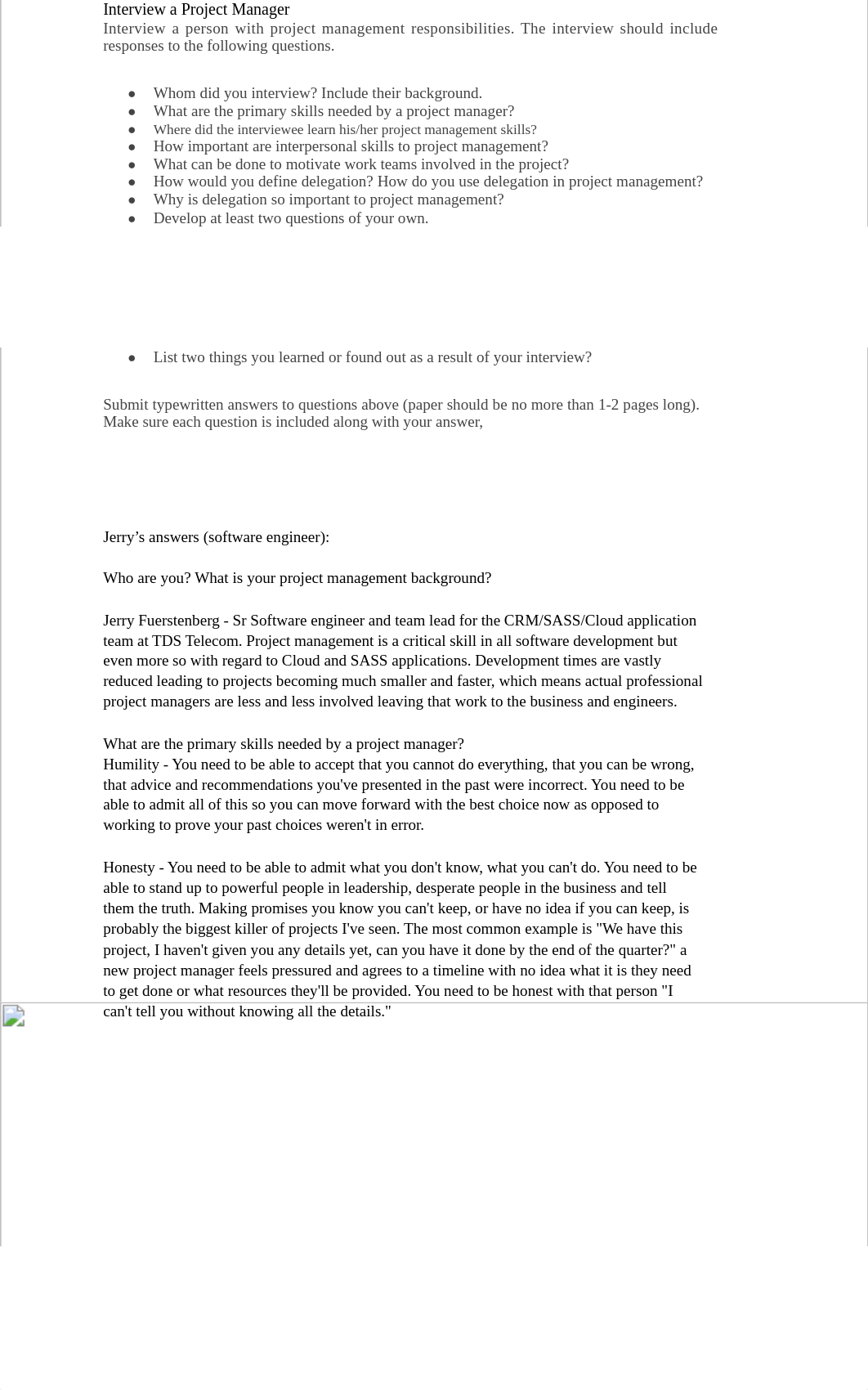 Interview a Project Manager Week 5_dre2366inzp_page1