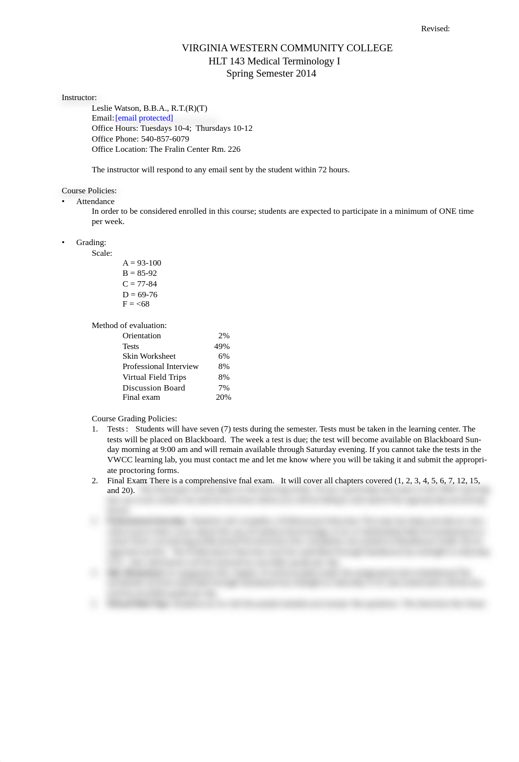 HLT 143 Course Syllabus(4).docx_dre2y9941bq_page1