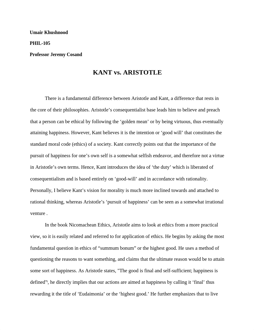 kant vs aristotle Homework_dre422j0syp_page1