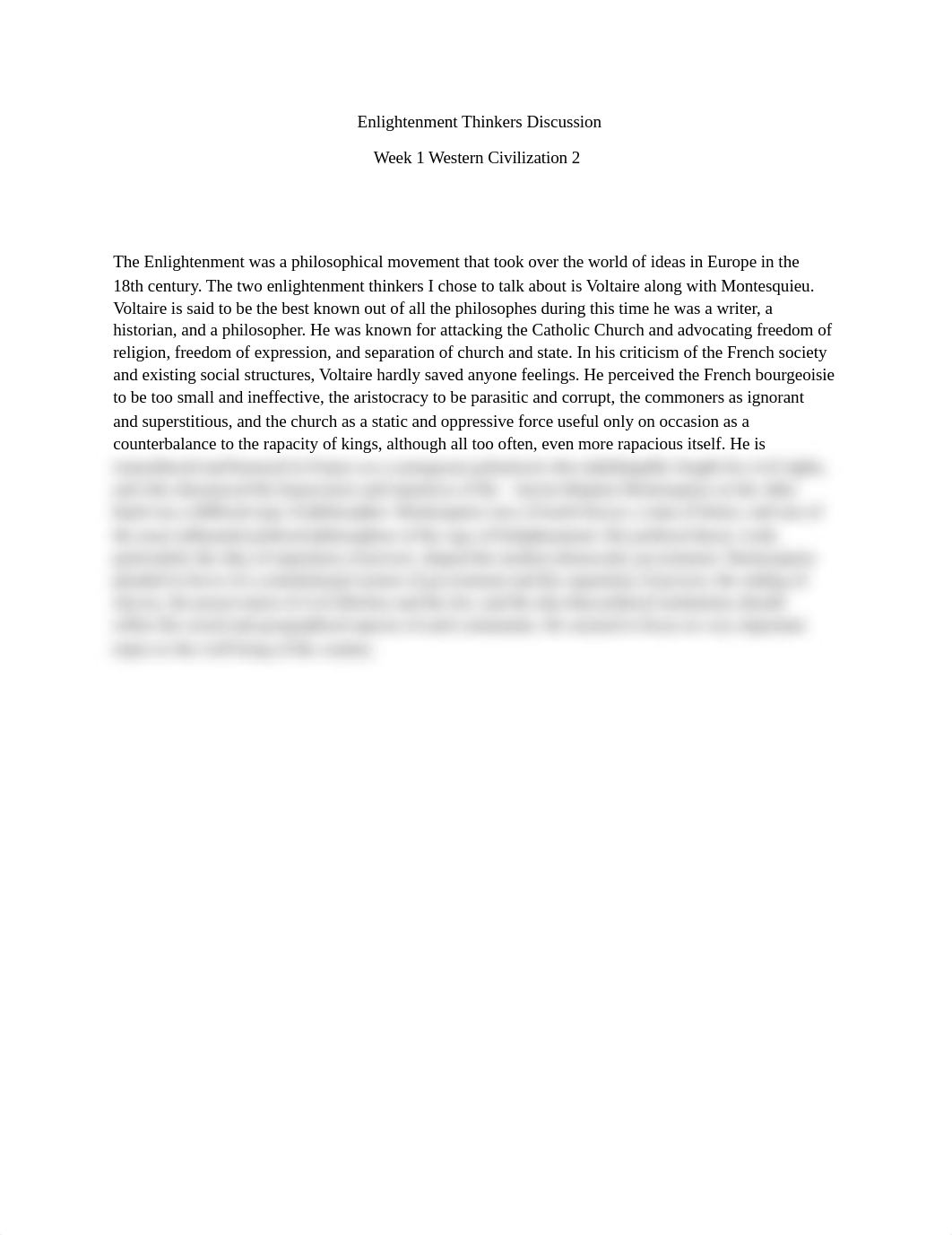 Enlightenment thinkers Discussion (wek 1 western civilization 2).docx_drej9b29fyh_page1