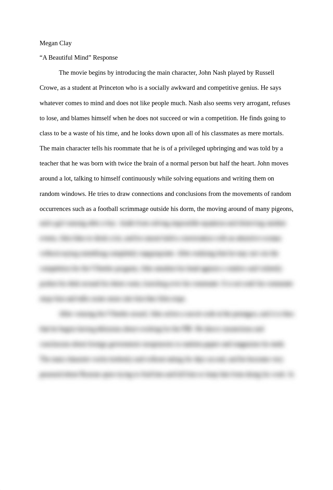 Abnormal Psychology Beautiful Mind Response_drewfzog6tc_page1