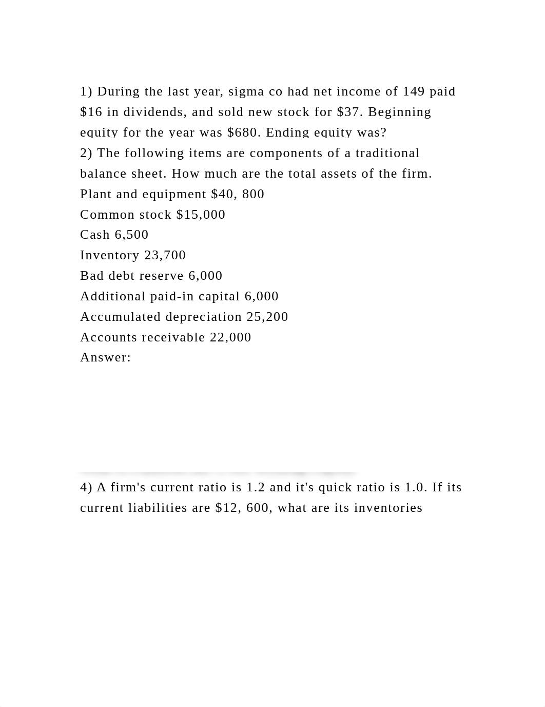 1) During the last year, sigma co had net income of 149 paid $16 in .docx_dreyv18762u_page2