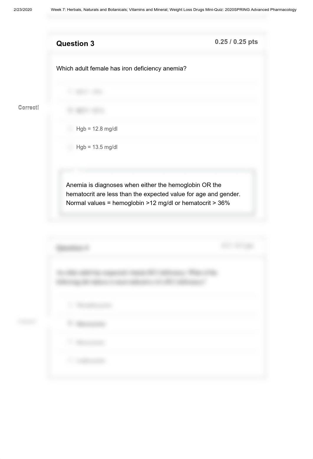 Week 7_ Herbals, Naturals and Botanicals; Vitamins and Mineral; Weight Loss Drugs Mini-Quiz_ 2020SPR_drfl233l4ql_page3