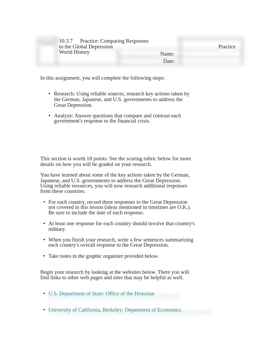 10.3.7 Practice - Comparing Responses to the Global Depression (Practice).docx_drfn9rejgpa_page1