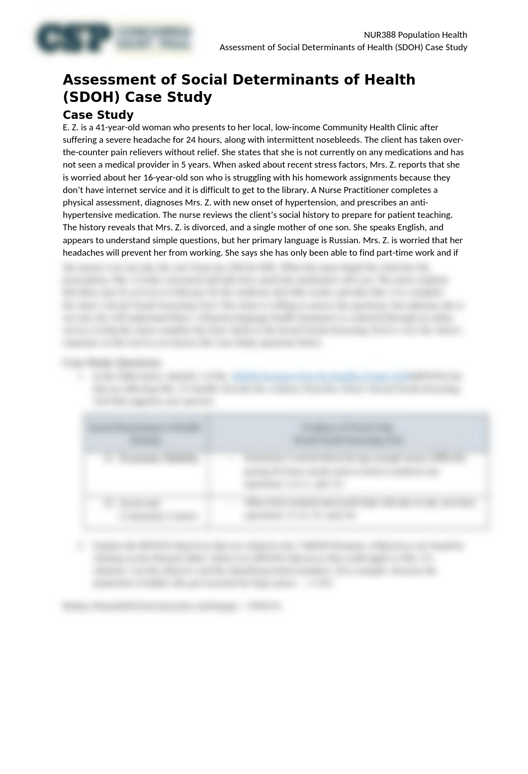 Assessment of Social Determinants of Health (SDOH) Case Study.docx_drg04oaiogt_page1