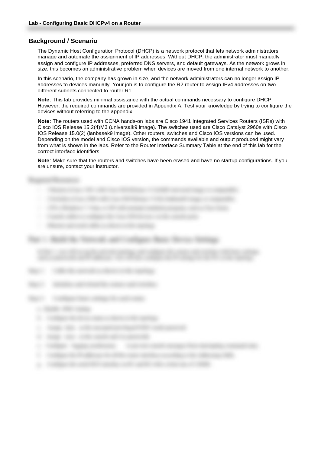 10.1.2.4 Lab - Configuring Basic DHCPv4 on a Router_drg12sb81de_page2