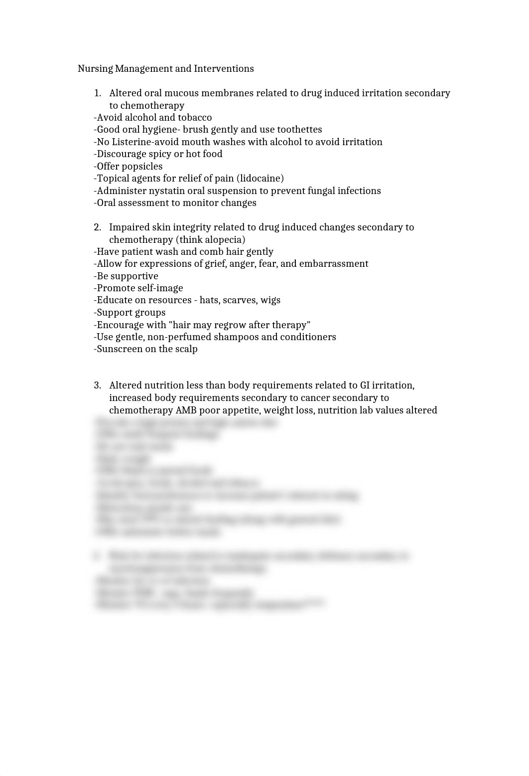 Cancer- Nursing Diagnosis & Interventions.docx_drg7bwc3ni0_page1
