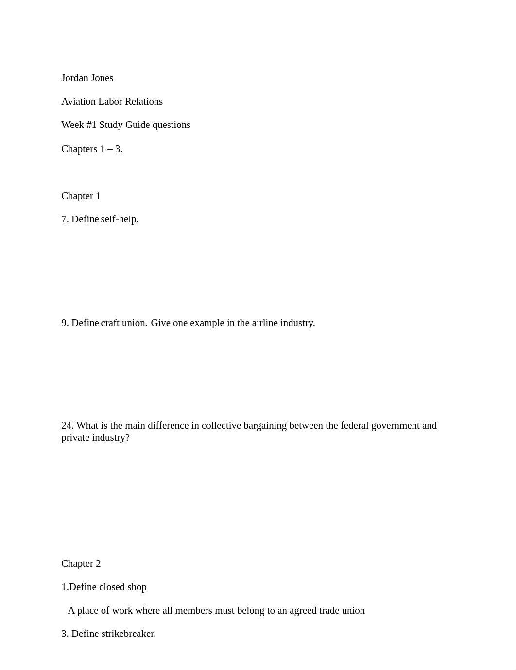 Aviation Labor Relations Week 1 Study Guide questions(1) (1).docx_drgizusp9xs_page1