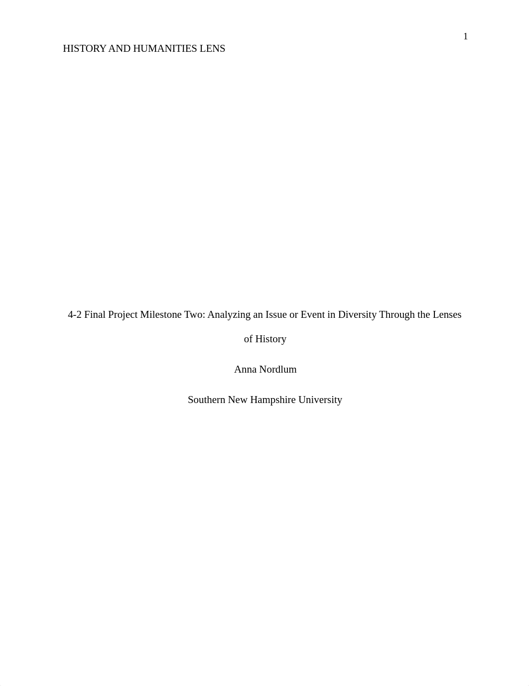 4-2 Final Project Milestone Two Analyzing an Issue or Event in Diversity.docx_drgji5m89pg_page1