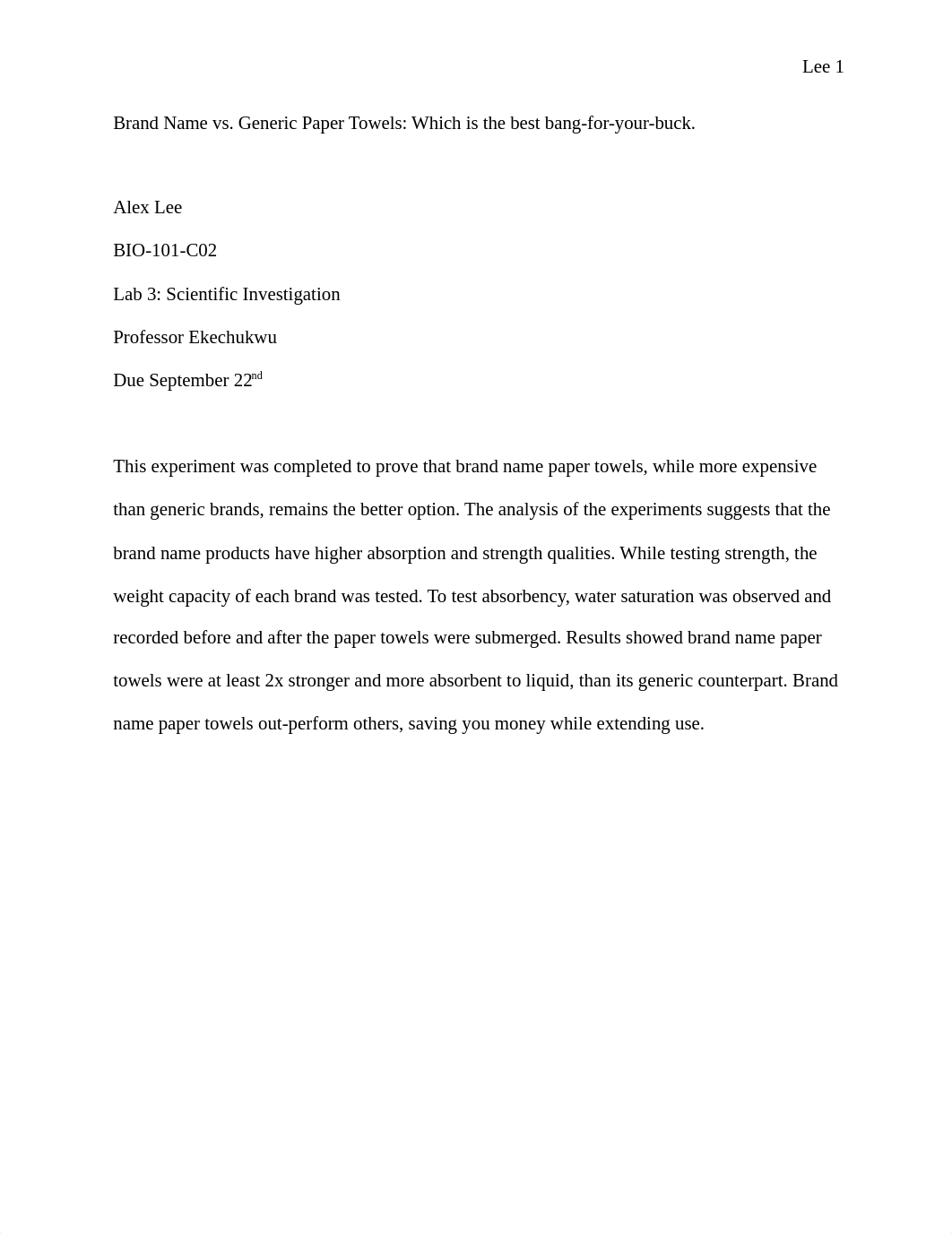 Paper Towel Experiment - Lab Report.docx_drgt7y3anv9_page1