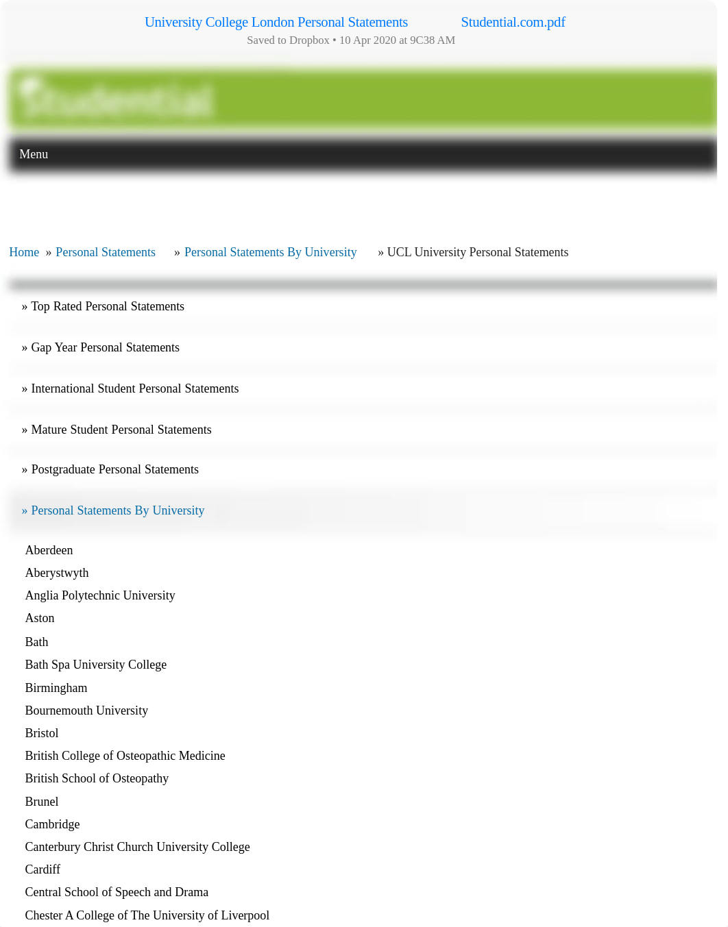 University College London Personal Statements  Studential.com.pdf_drguo0iz3se_page1