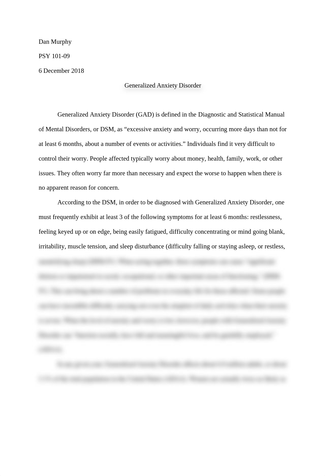 Generalized Anxiety Disorder Essay_drgz4pt5sr0_page1