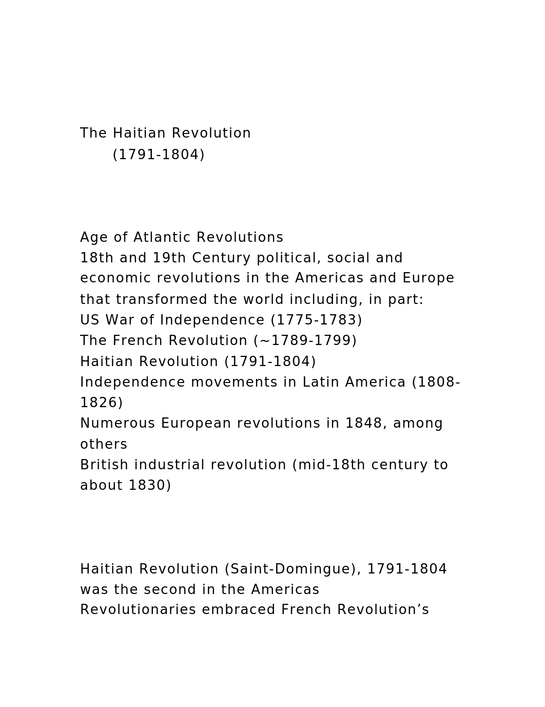 The Haitian Revolution (1791-1804)Age of Atlantic Rev.docx_drgzfv9a7qn_page2