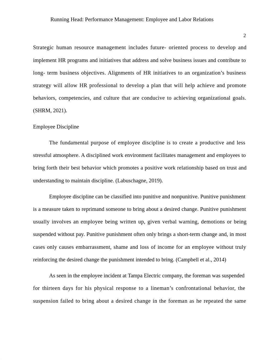 5-1 Final Project Milestone Two- Performance Management- Employee and Labor  Relations.docx_drh9vg5retw_page2