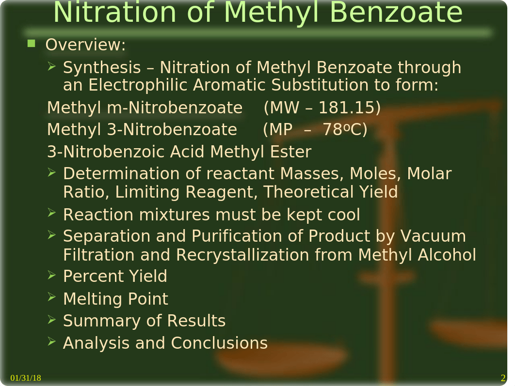 nitrationofmethylbenzoate.ppt_drhz8dth8wy_page2