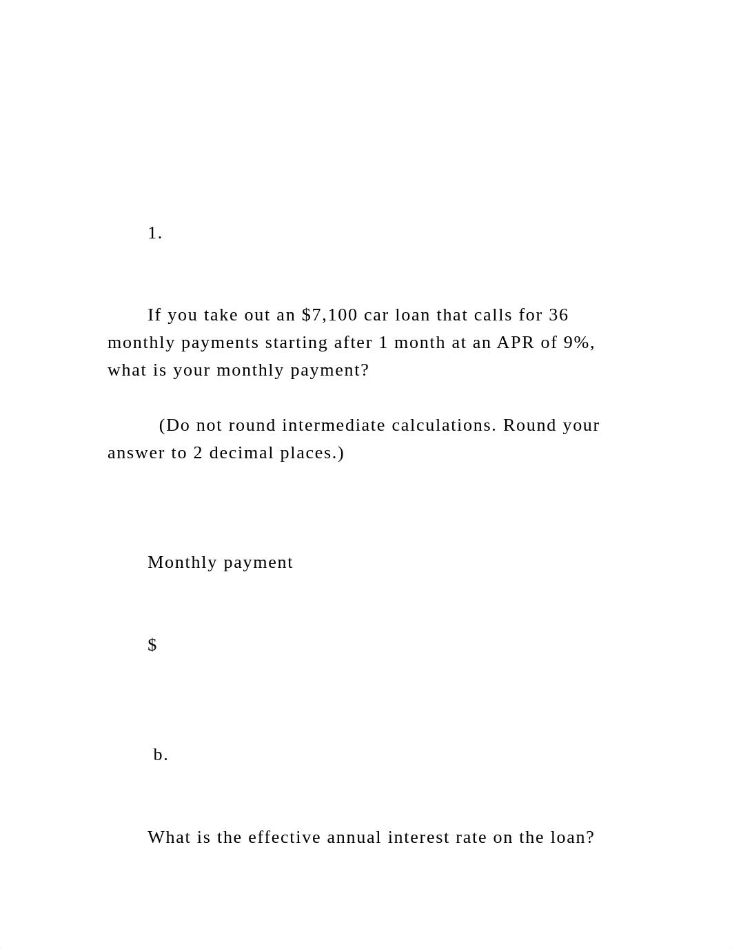 1.             If you take out an $7,100 car loan .docx_dri1l7x4jji_page2