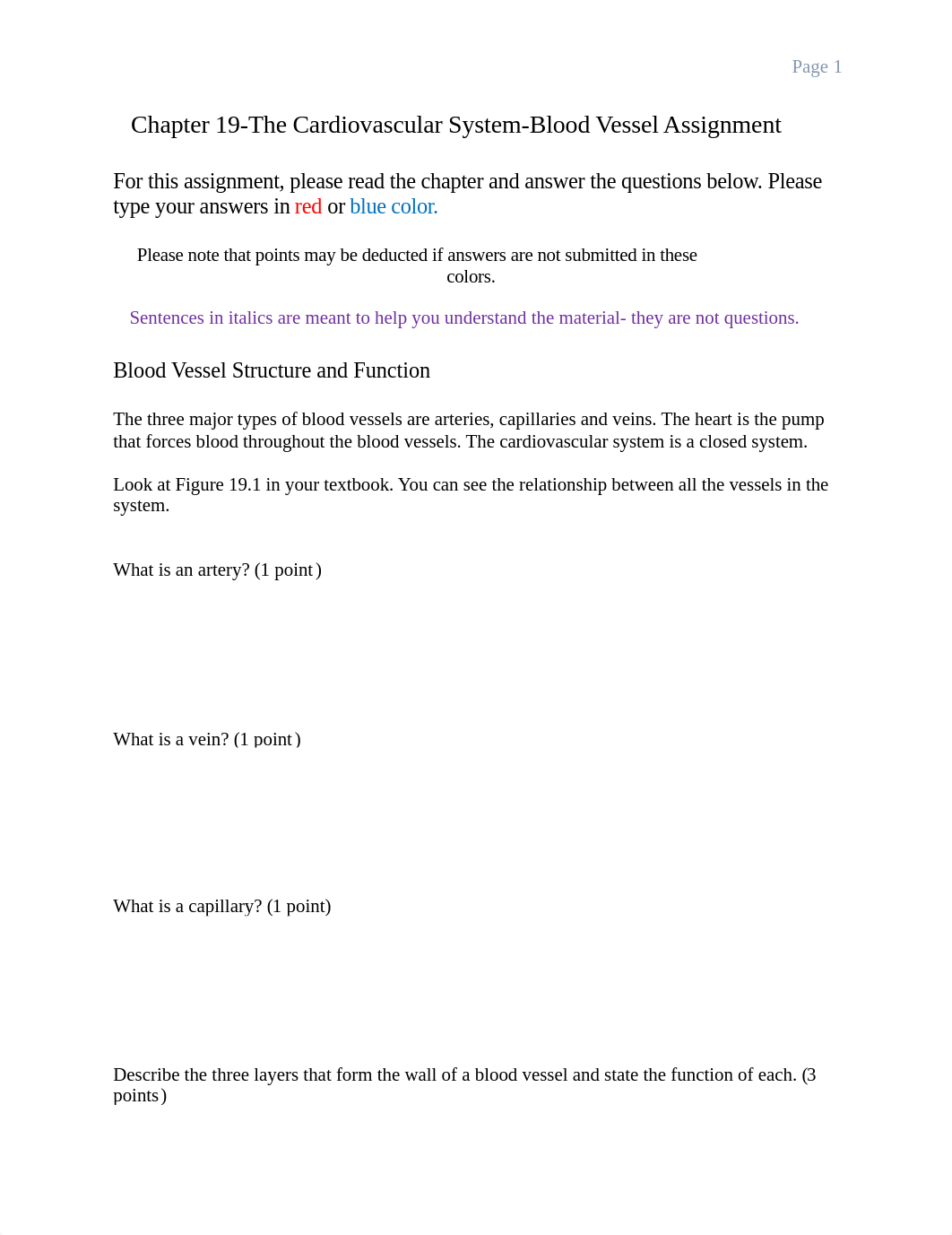 Chapter 19- The Cardiovascular System- Blood Vessels.doc_dri601dfhl5_page1