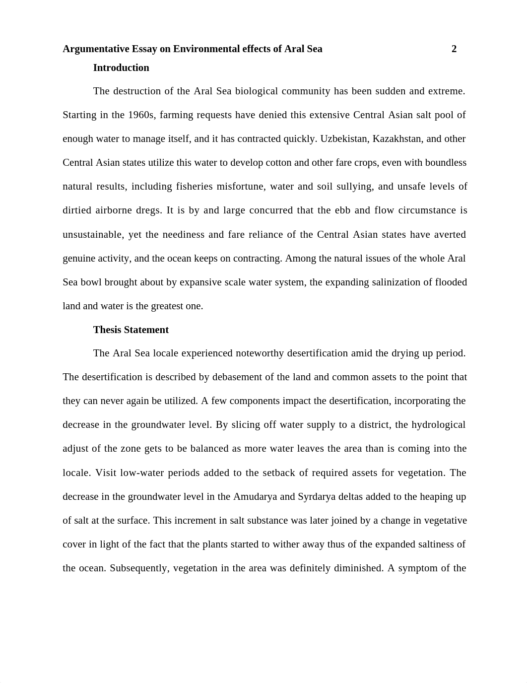 Argumentative Essay on Environmental effects of Aral Sea (1) week 5.docx_dri6lacxxc0_page2