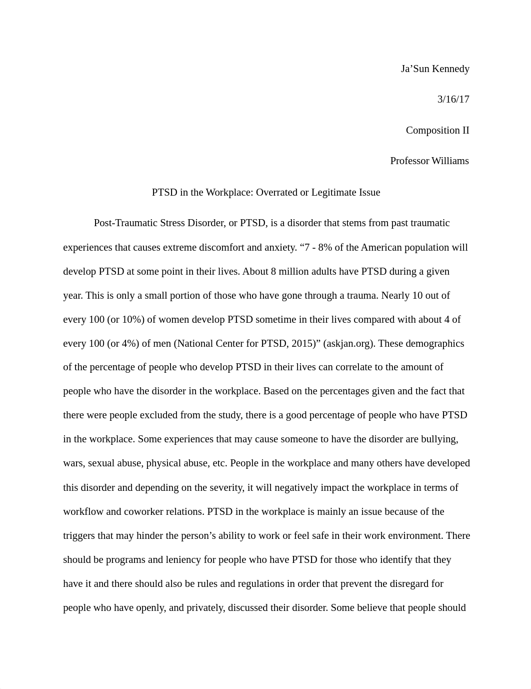 PTSD Essay_drici4useon_page1